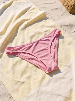 Lcw Dream Pembe Brazilian Parlak Görünümlü Kadın Bikini Alt