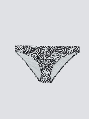 Lcw Dream Siyah Desenli Kadın Bikini Alt