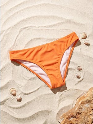 Lcw Dream Turuncu Uv Korumalı Kadın Düz Bikini Alt