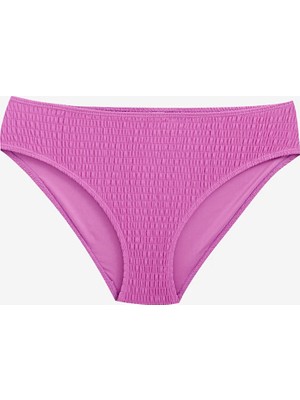 Lcw Dream Mor Kendinden Desenli Kadın Hipster Bikini Alt