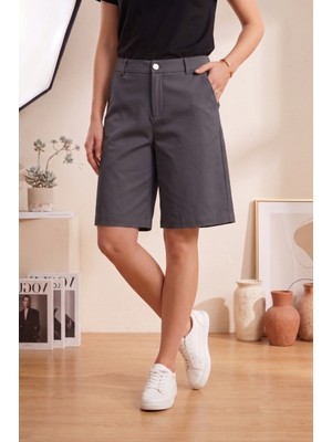Wkm Kadın Relaxed Fit Chıno Şort