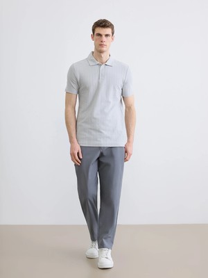 LC Waikiki Lcwaıkıkı Classic Gri Loose Fit Erkek Chino Pantolon
