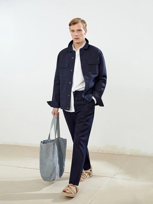 Lcw Vision Lacivert Slim Fit Keten Karışımlı Erkek Pantolon