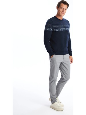 LC Waikiki Lcwaıkıkı Classic Gri Dar Kalıp Erkek Chino Pantolon