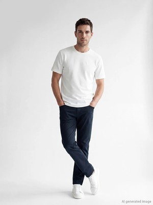 LC Waikiki Lcwaıkıkı Classic Lacivert Regular Fit Gabardin Erkek Chino Pantolon