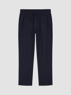 Lcw Vision Lacivert Regular Fit Keten Karışımlı Erkek Pantolon
