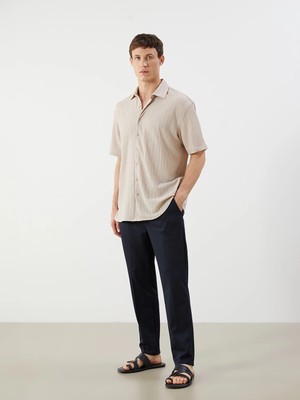 LC Waikiki Lcwaıkıkı Classic Lacivert Dar Kalıp Erkek Chino Pantolon