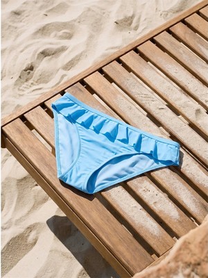 Lcw Dream Mavi Kadın Düz Bikini Alt