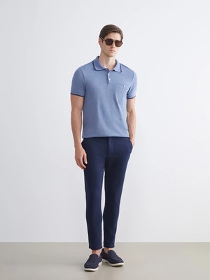 LC Waikiki Lcwaıkıkı Classic Lacivert Dar Kalıp Erkek Chino Pantolon