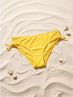 Lcw Dream Sarı Kadın Düz Bikini Alt