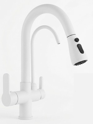 LPD U Arıtmalı Uzayan Spiralli Mutfak Evi̇ye Lavabo Bataryası