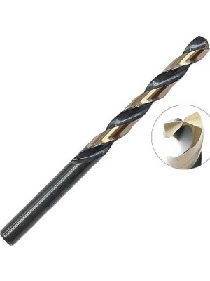 Deco Dın 338 Siyah-Altın Hss Matkap Ucu Ø6,8 mm 10AD