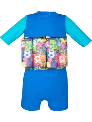 Swim Foam Dünya Kupası Uv Korumalı Batmaz Erkek Çocuk Mayosu
