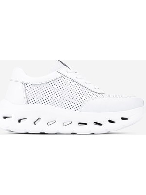 Valmenti Kadın Hakiki Deri Beyaz Sneakers & Spor Ayakkabı 1182 1705 Bn Ayk Y26 Beyaz Dr