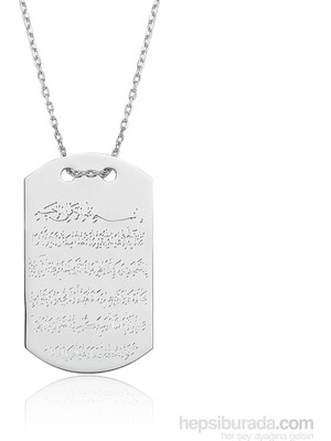 Inure Jewelry Inure Jewelry Gümüş Ayetel Kürsi Kolye