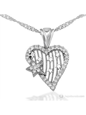 Inure Jewelry Inure Jewelry Kalbimin Yıldızı Gümüş Kolye