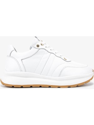 Valmenti Erkek Hakiki Deri Beyaz Sneakers & Spor Ayakkabı 352 24394 Erk Ayk Y26 Beyaz