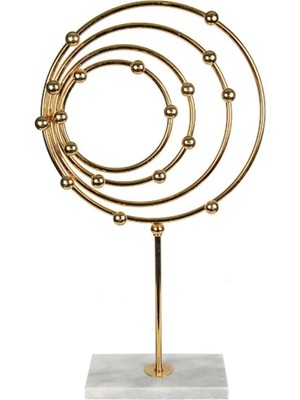 Miarik Design Dekoratif Spiral Rovelverli Tek Obje