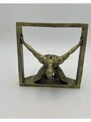 Miarik Design Dekoratif Soyut Tutsak Obje Biblo