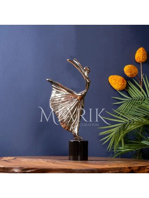 Miarik Design Dekoratif Tekli Balerin Obje Dekor
