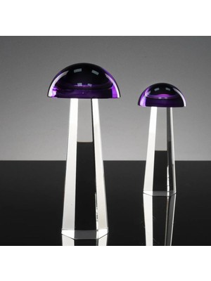 Miarik Design Dekoratif 2 Li Kristal Cam Mantar