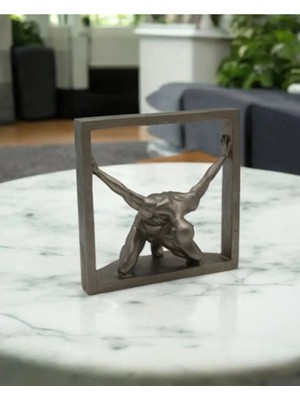 Miarik Design Dekoratif Soyut Tutsak Obje Biblo