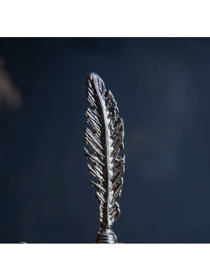 Miarik Design Tuy Dekoratif Hayvan, Yaprak Figürlü Metal Obje Aksesuar