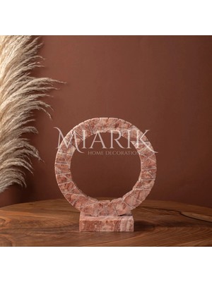 Miarik Design Dekoratif Mermer Kucuk Boy Yuvarlak Obje