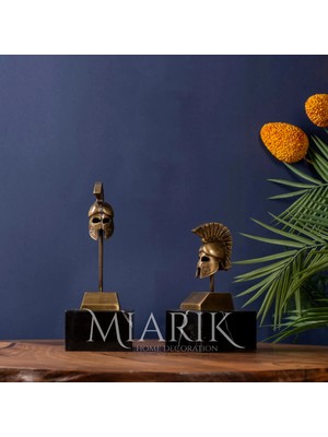 Miarik Design Dekoratif Miğfer Şövalye Obje Dekor