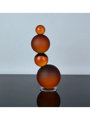 Miarik Design Dekoratif Top Top Kristal Kure Dekor Obje