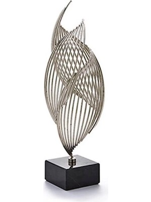 Miarik Design Dekoratif Tekli Mermer Kaideli Hortum Sipiral Helezon Donen Sarmal Obje