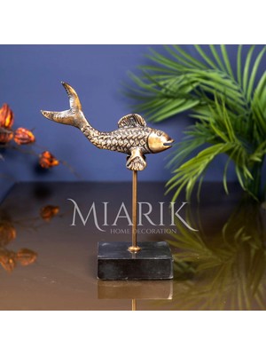 Miarik Design Dekoratıf Teklı Balık Obje