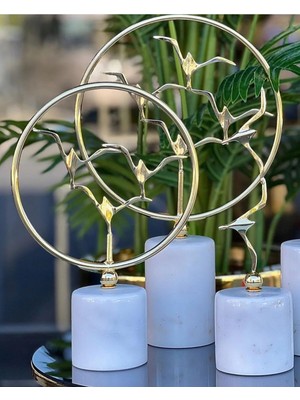 Miarik Design Kirlangıç Kuş Dekoratif Obje