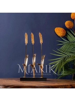 Miarik Design Dekoratif Başak Dekor Obje