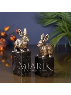 Miarik Design Dekoratif 2 Li Tavşan Dekor