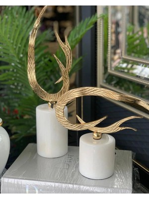 Miarik Design Dekoratif Mermer Kaideli Ateş Obje