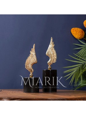 Miarik Design Dekoratif Melek Kanadi Dekor Obje