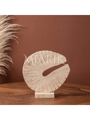 Miarik Design Dekoratif Traverten Mermer Obje Yanc