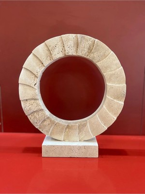 Miarik Design Dekoratif Traverten Mermer Obje