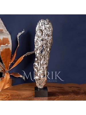 Miarik Design Dekoratif Döküm, Uzun Soyut Heykel Obje,aksesuar