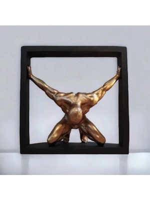 Miarik Design Dekoratif Soyut Tutsak Obje Biblo