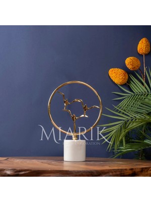 Miarik Design Dekoratif Turna Kus Obje
