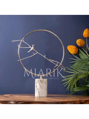 Miarik Design Dekoratif Kuslu Dekor