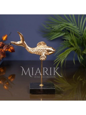Miarik Design Dekoratıf Teklı Balık Obje