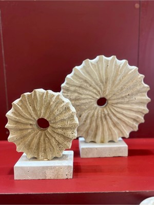 Miarik Design Dekoratif Traverten Mermer Obje