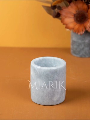 Miarik Design Grı Mermer Dıs Fırcalık
