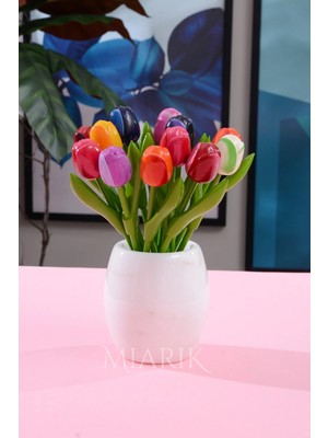 Miarik Design Mermer Oval Dıs Fırcalık