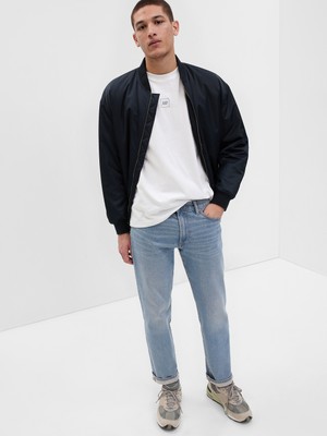 Gap Erkek Açık Mavi Straight Washwell™ Jean Pantolon