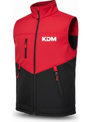 Kdm Kafkas Tactical Softshell Su Rüzgar Geçirmez Yelek Içi Polarlı Regular Kalıp Yelek