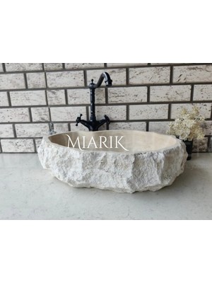 Miarik Design Mermer Patlatma Lavabo